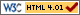 HTML 4.01 valid